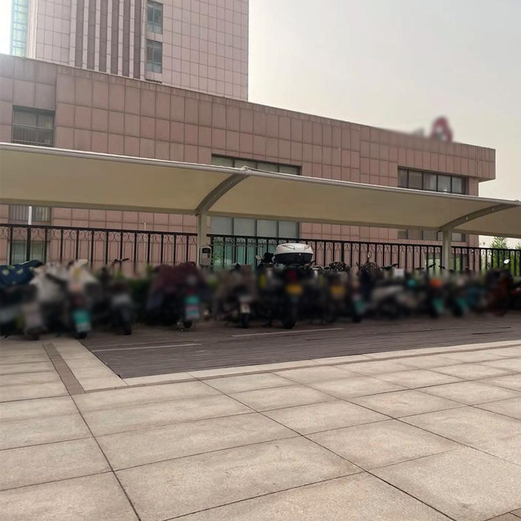 漾濞膜结构电动车棚