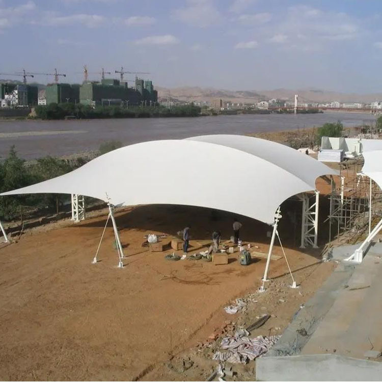 漾濞膜结构汽车棚